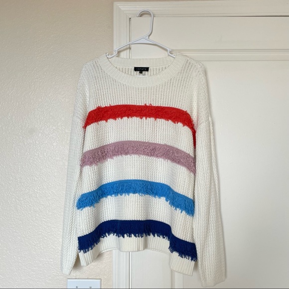 (NWT) 1. State Stripped Sweater - Picture 4 of 8